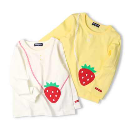 日本直送-SP26 MJJ 草莓綉花長袖Tee