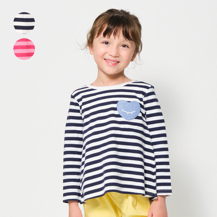 日本直送-SP26 MJJ 背面撞色間條長袖Tee