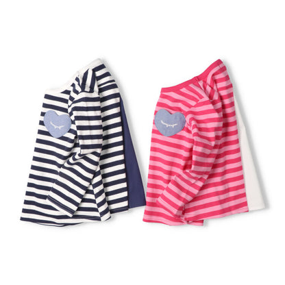 日本直送-SP26 MJJ 背面撞色間條長袖Tee