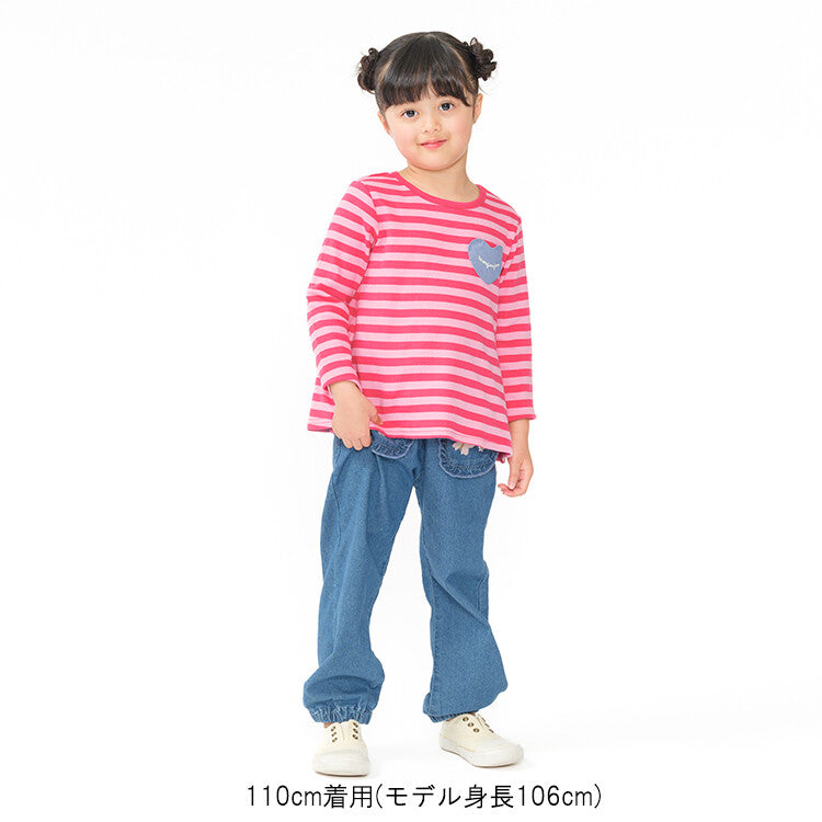 日本直送-SP26 MJJ 背面撞色間條長袖Tee