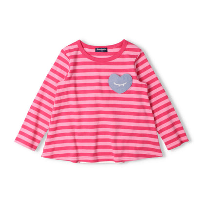 日本直送-SP26 MJJ 背面撞色間條長袖Tee