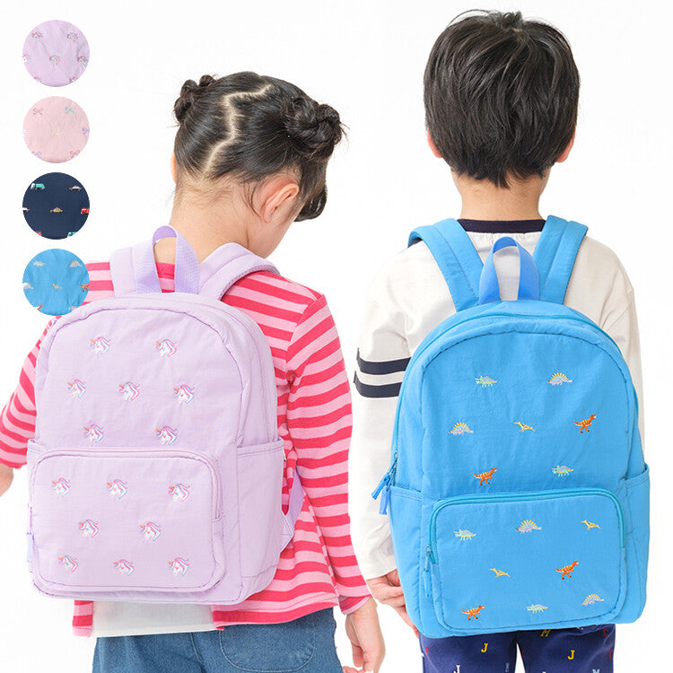 日本直送-Kids Foret 綉花背包