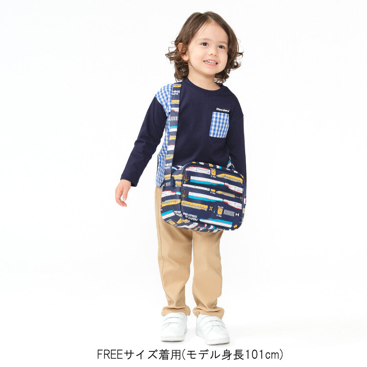 日本直送-Kids Foret 新幹線斜揹袋