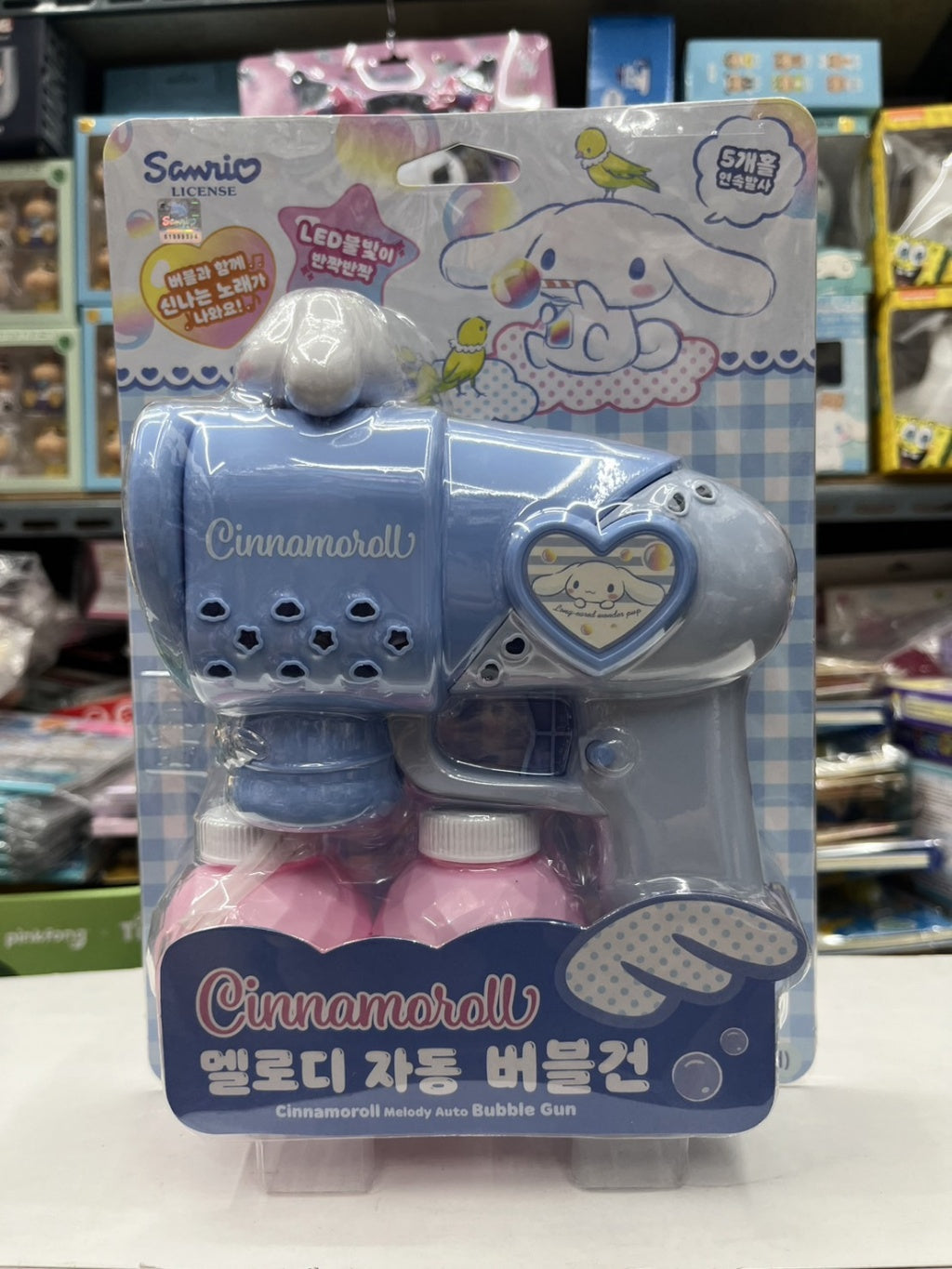 韓國直送- KR2505003 Cinnamonroll 音樂泡泡槍