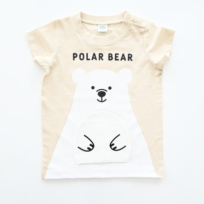 日本直送- JP2504006 CR 北極熊 Tee