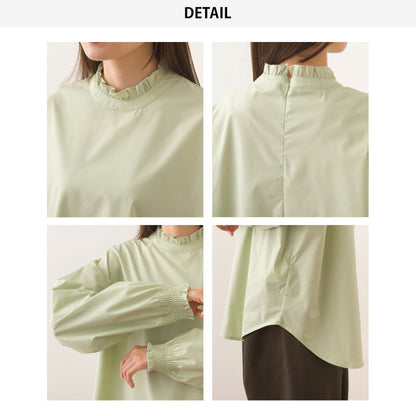 日本直送-OMNES 荷葉邊套頭恤衫