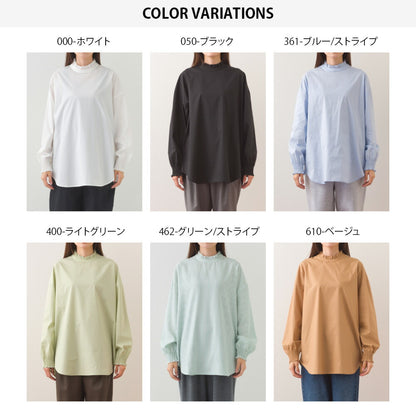 日本直送-OMNES 荷葉邊套頭恤衫