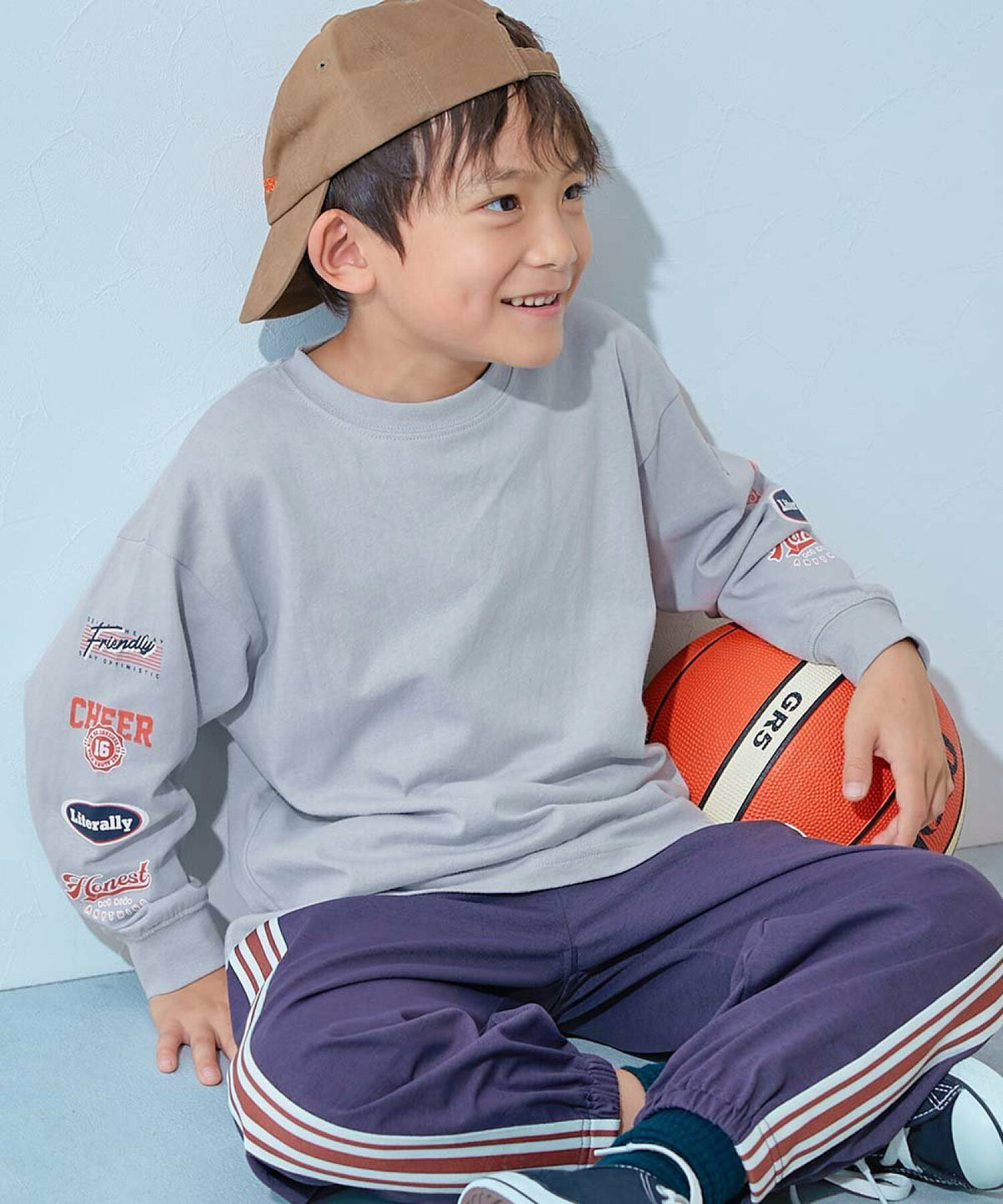 日本直送- DR Printed Sleeves Ribbed Long-Sleeved Tee 2