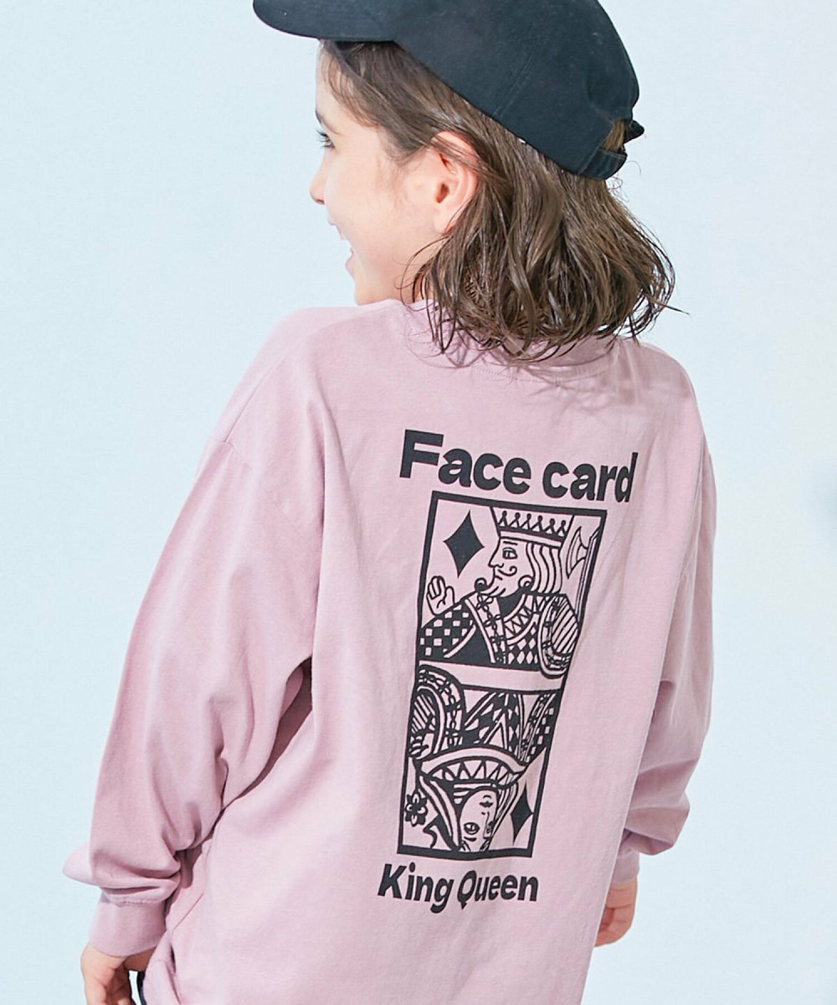 日本直送- DR Printed Ribbed Long-Sleeved Tee