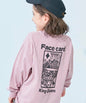 日本直送- DR Printed Ribbed Long-Sleeved Tee