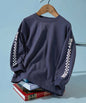 日本直送- DR Printed Sleeves Ribbed Long-Sleeved Tee 2