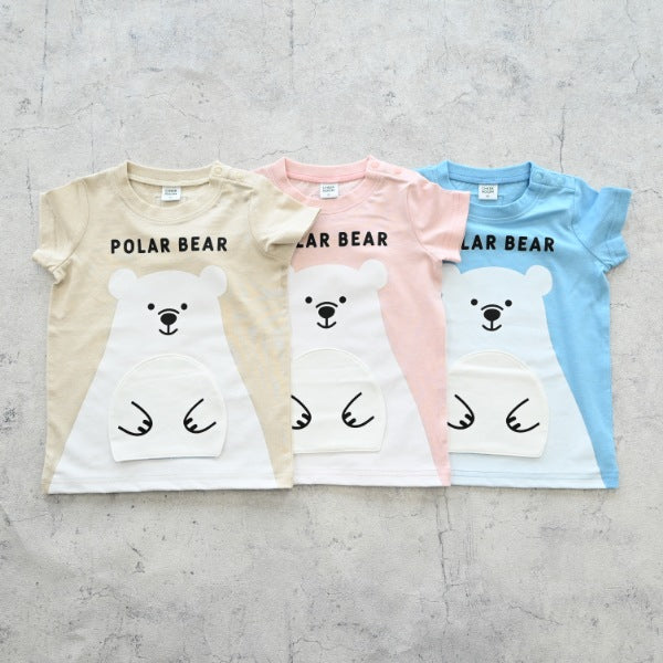 日本直送- JP2504006 CR 北極熊 Tee