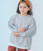 日本直送- DR Printed Sleeves Ribbed Long-Sleeved Tee