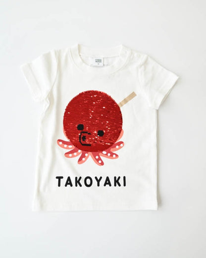 日本直送-SP26 Cheekroom 珠片章魚燒Tee 460110
