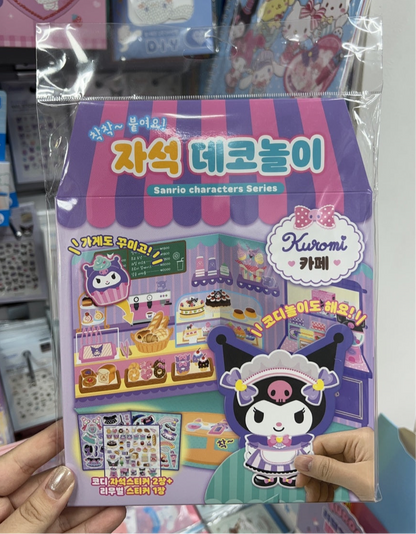 韓國直送- JP2504063 Sanrio 磁吸貼紙書