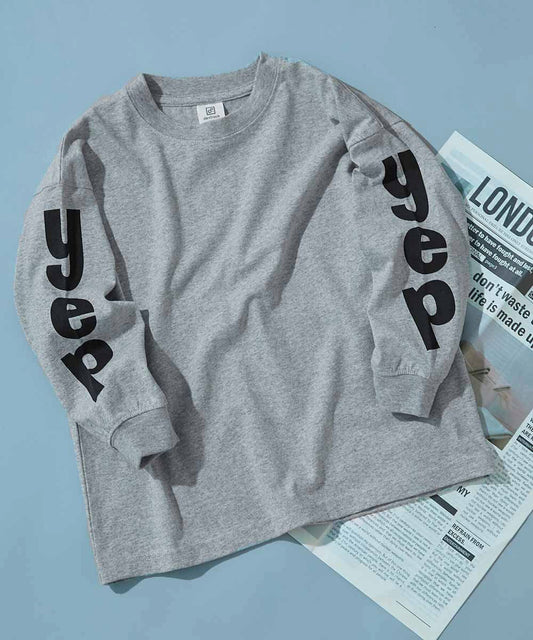 日本直送- DR Printed Sleeves Ribbed Long-Sleeved Tee 2
