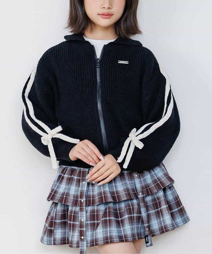 日本直送-AY Ribbon Cardigan