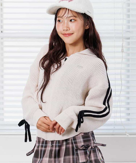 日本直送-AY Ribbon Cardigan