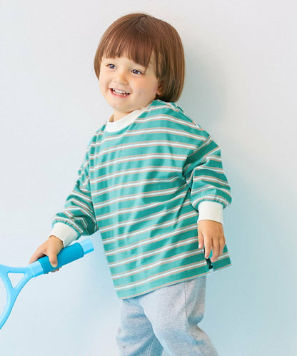 日本直送- DR Striped Long-Sleeved Tee