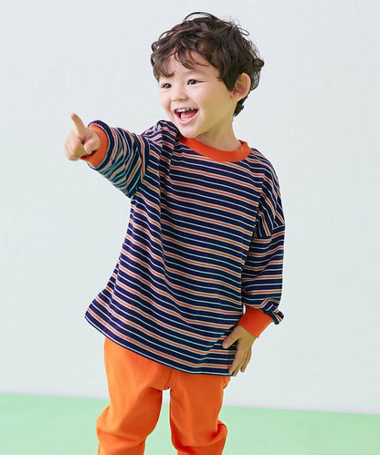 日本直送- DR Striped Long-Sleeved Tee