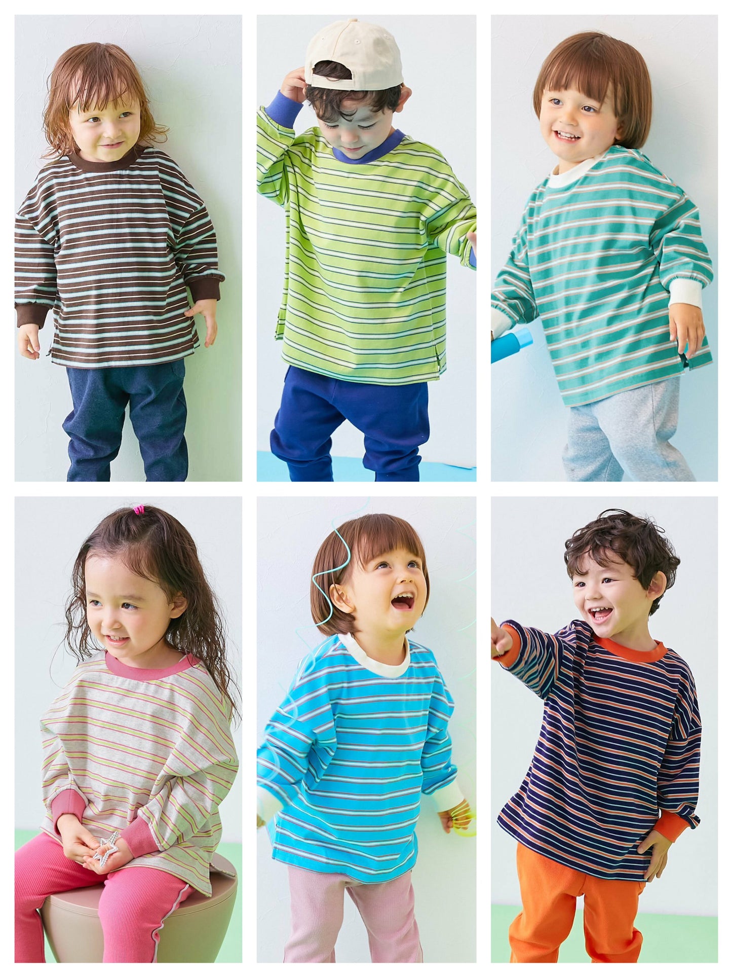 日本直送- DR Striped Long-Sleeved Tee