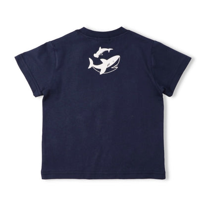 日本直送-MJJ 鯊魚/鯨魚印花全棉Tee