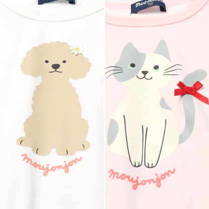 日本直送-MJJ 動物全棉Tee (女童)