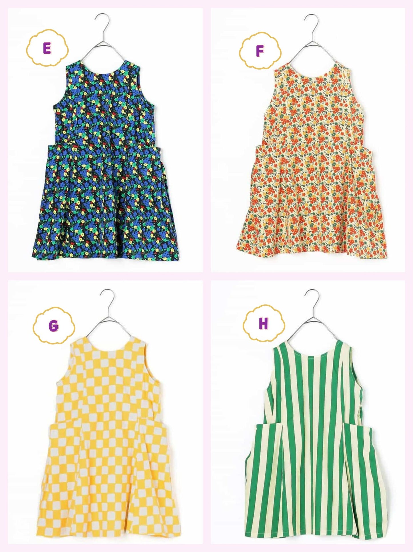日本直送- JP2505032 PP 女童 All Over Print One Piece