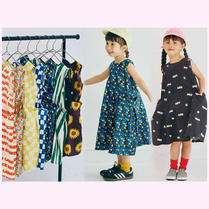 日本直送- JP2505032 PP 女童 All Over Print One Piece