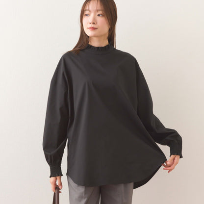 日本直送-OMNES 荷葉邊套頭恤衫