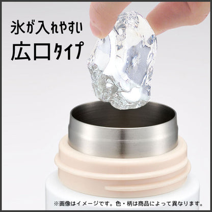 日本直送- Skater Sanrio 花花圖案 不鏽鋼保溫水樽