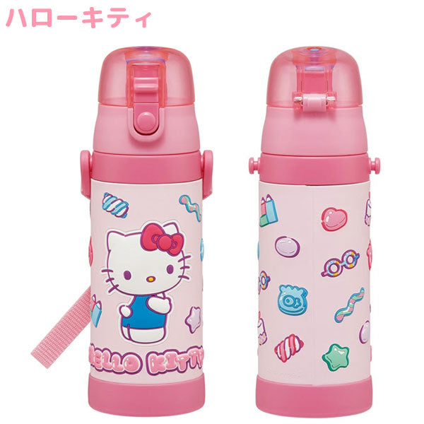 日本直送- Skater Sanrio 3D圖案 不鏽鋼保冷水樽