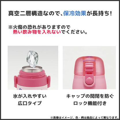 日本直送- Skater Sanrio 3D圖案 不鏽鋼保冷水樽