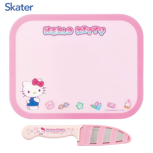 日本直送- Skater 卡通安全刀連砧板套裝