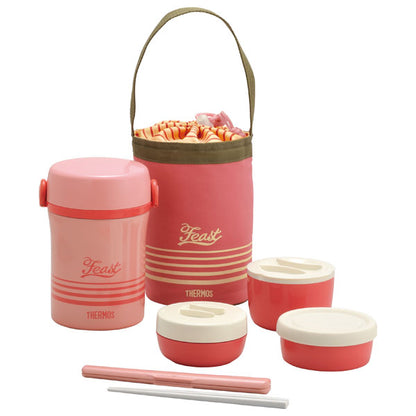 日本直送- Thermos 不銹鋼保溫飯盒